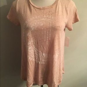 Project Social T pink moon top